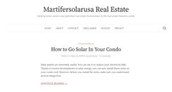 Desktop Screenshot of martifersolarusa.com
